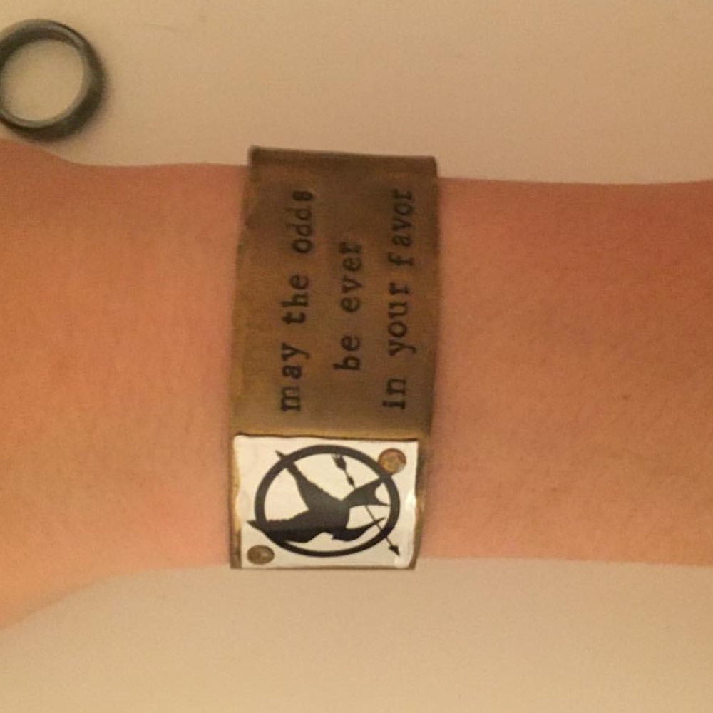 Hunger games bracelet cuff